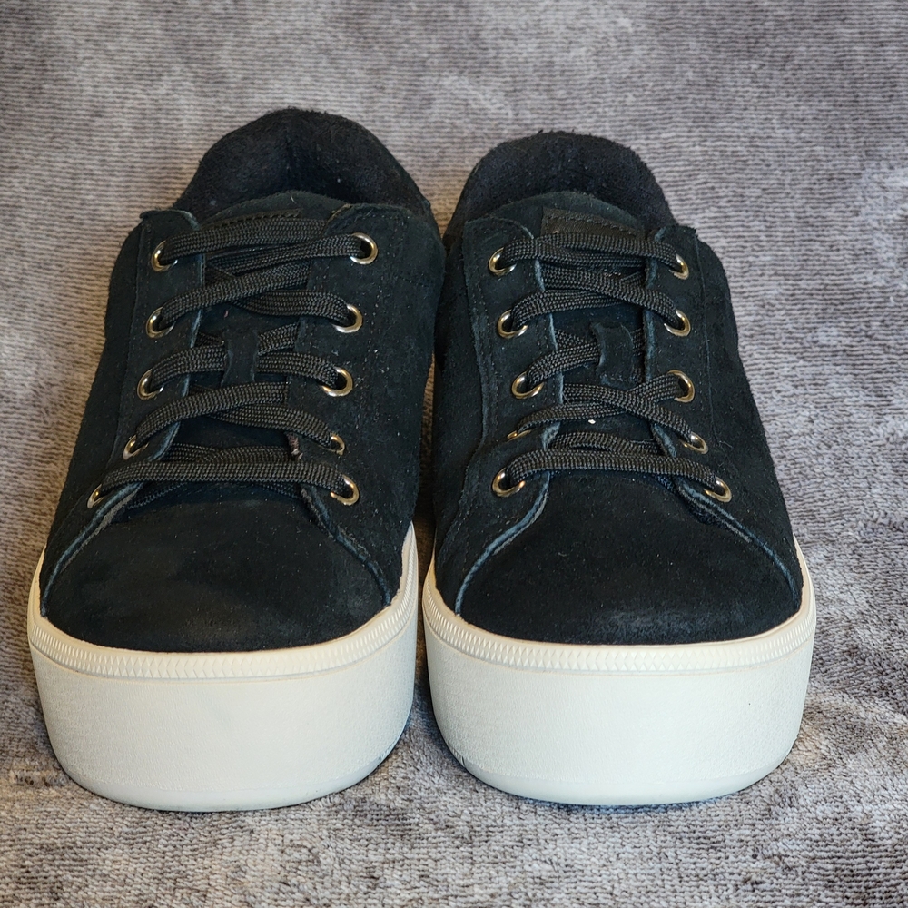 SKETCHERS Martha Stewart Women's Sz 6.5 Suede Sneakers Y2K Skater Chunky Sole - Picture 3 of 8